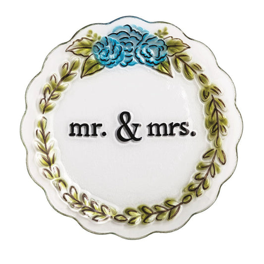 Mr. & Mrs. Flower Platter - Madison's Niche