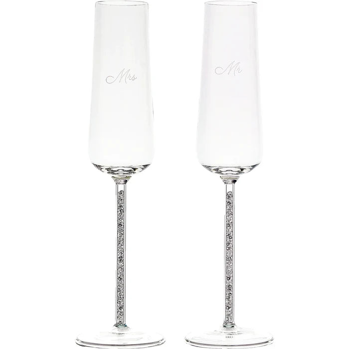 Mr. & Mrs. Flute Set of 2 - Madison's Niche