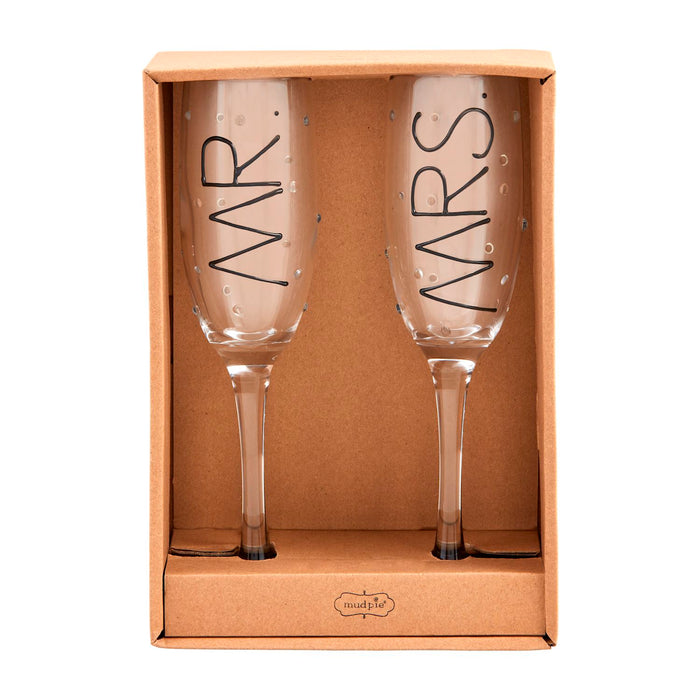 Mr & Mrs Flute Set - Madison's Niche