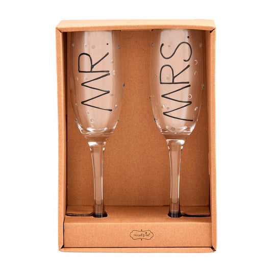 Mr & Mrs Flute Set - Madison's Niche