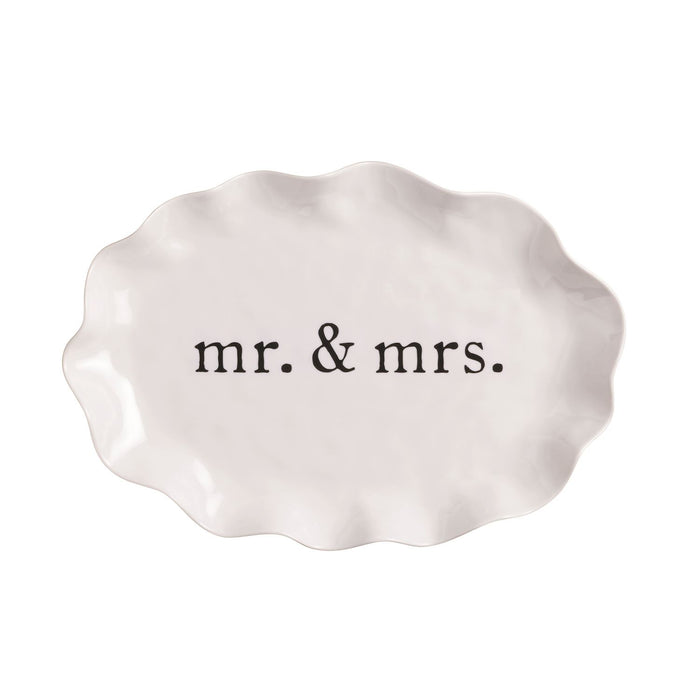 Mr. & Mrs. Melamine Platter - Madison's Niche