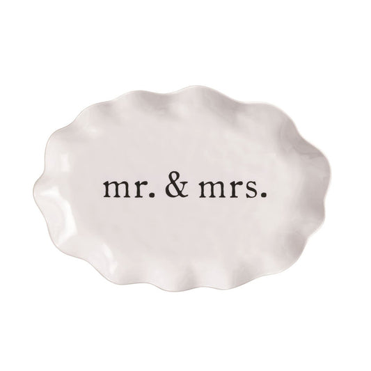 Mr. & Mrs. Melamine Platter - Madison's Niche