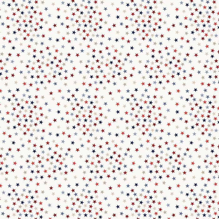 Multi Stars Path to Freedom Cotton 44"/45" Fabric Per Yard