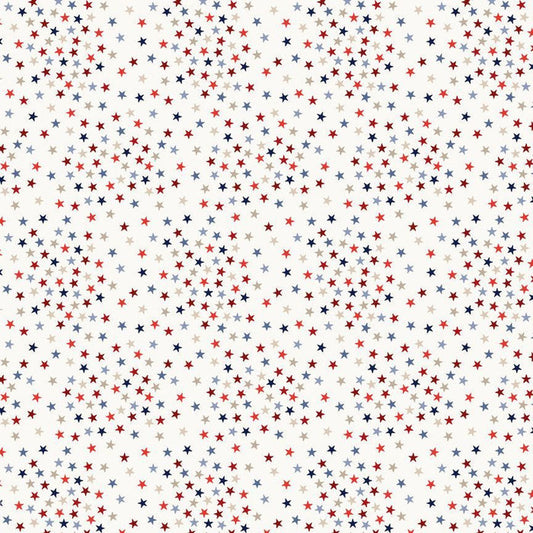 Multi Stars Path to Freedom Cotton 44"/45" Fabric Per Yard