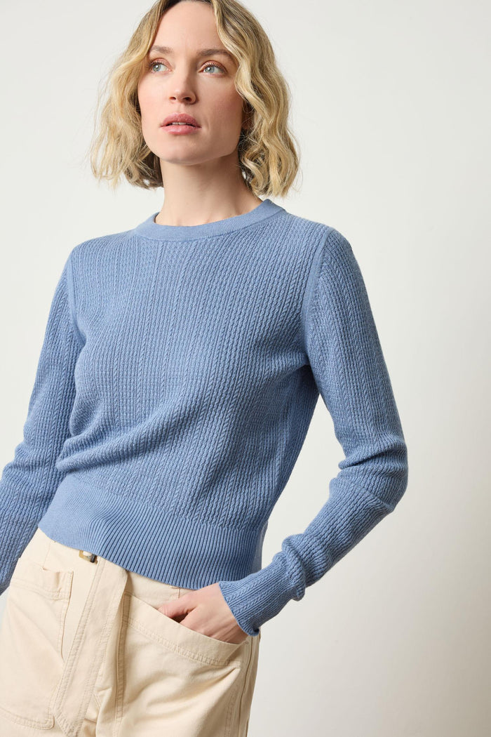 Multi Stitch Pullover Sweater - Madison's Niche
