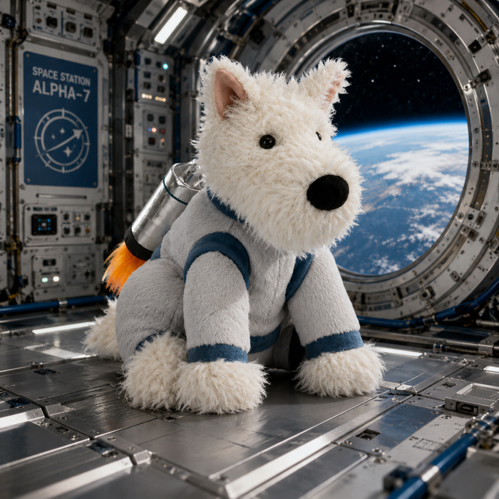Munro Scottie Dog Space Outfit