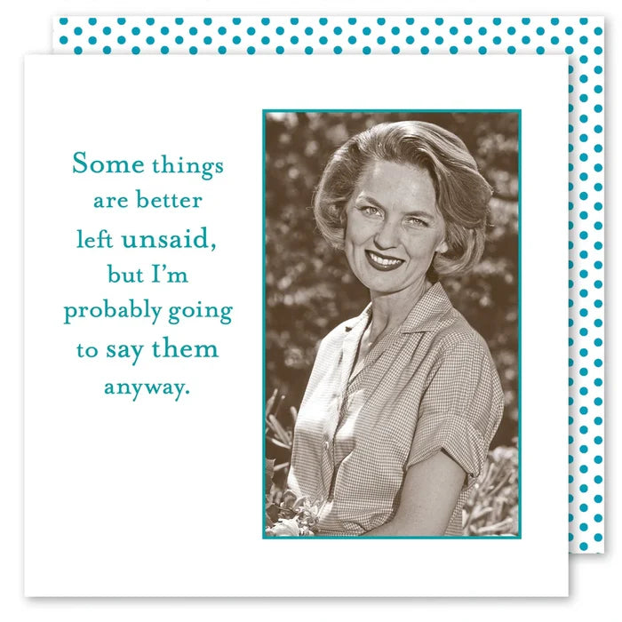 Napkins- Better Left Unsaid - Madison's Niche
