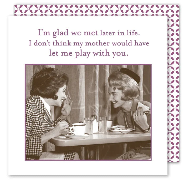 Napkins- Glad We Met - Madison's Niche
