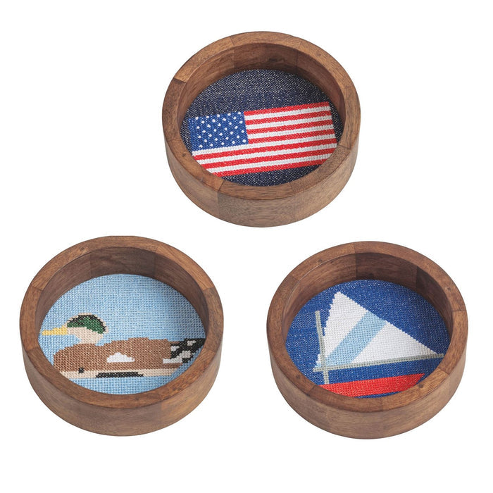 Needlepoint Coaster - Madison's Niche