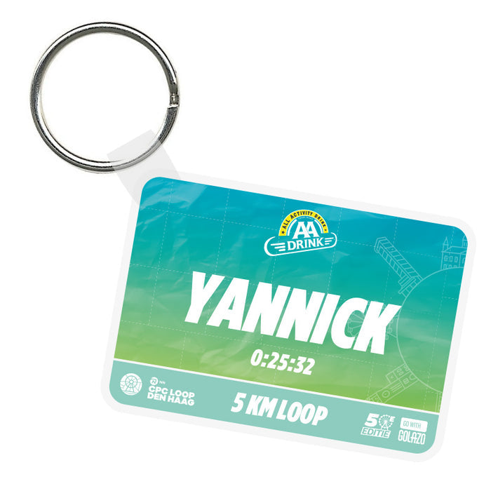 NN CPC Loop Den Haag - Finisher keyring 5 km