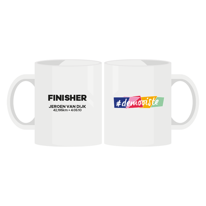 NN Marathon Rotterdam - mug finisher #demooiste