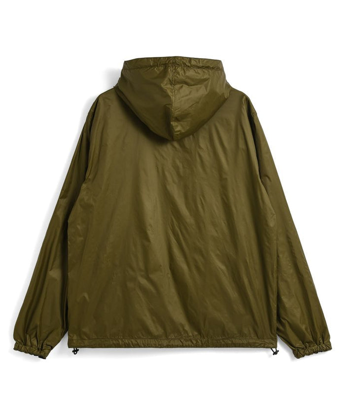 Non Down Mountain Reversible w-Zip Hood Jacket - Black / Olive