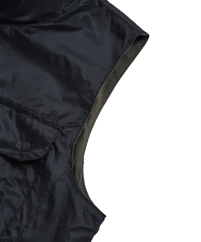 Non Down Mountain Reversible w-Zip Vest - Black / Dark Olive
