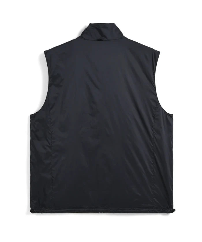 Non Down Mountain Reversible w-Zip Vest - Black / Dark Olive