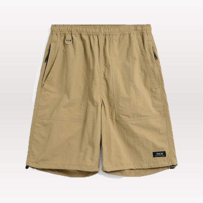 Non Down w Pocket Mountain Shorts- Khaki