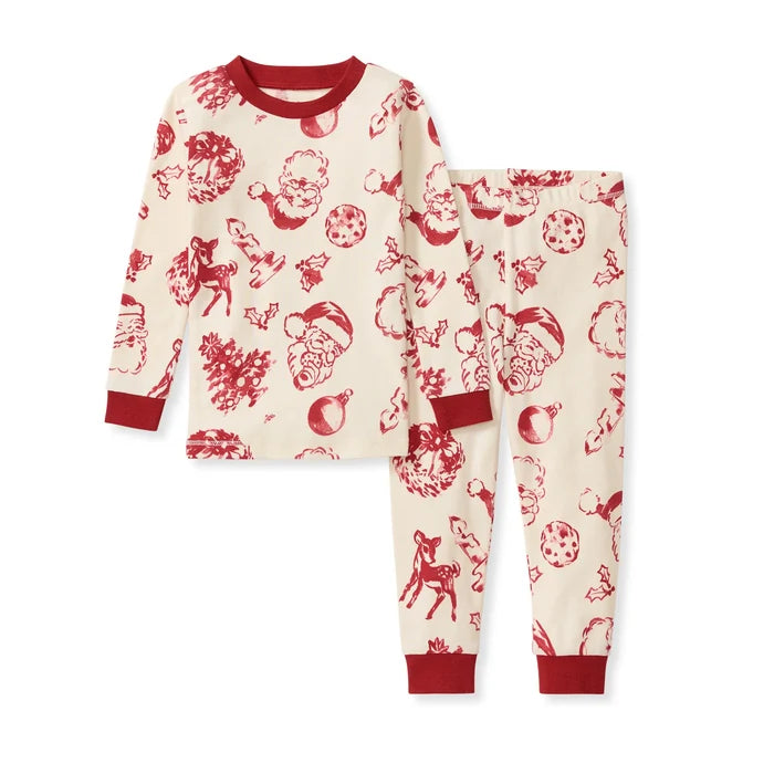 Nostalgic Christmas Two-Piece Pajamas