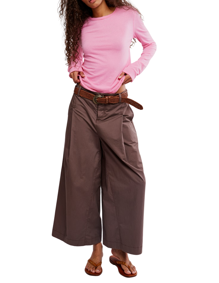 Nova Long-Sleeve Tee in Pink Carnation - Madison's Niche