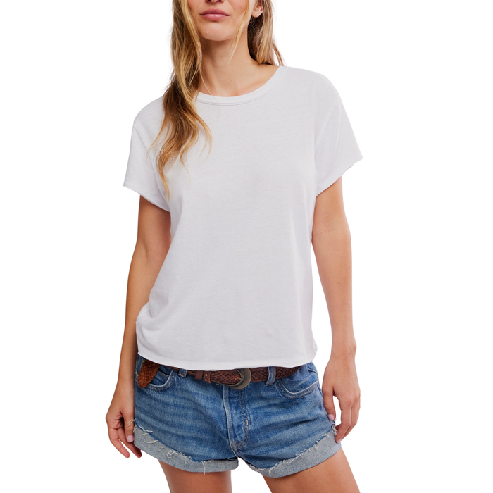 Nova Tee in Ivory - Madison's Niche