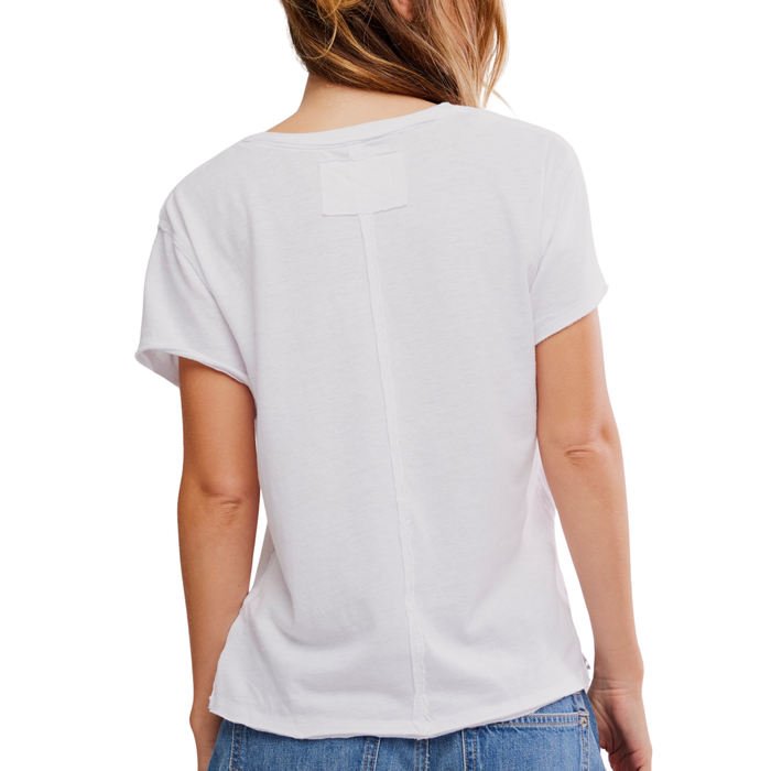 Nova Tee in Ivory - Madison's Niche