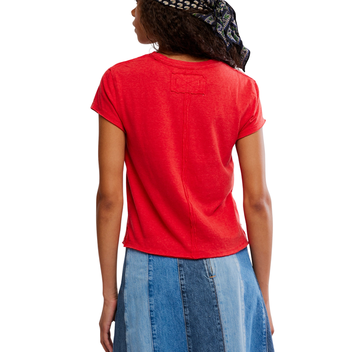Nova Tee in Red - Madison's Niche