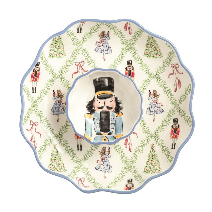 Nutcracker Chip & Dip Set