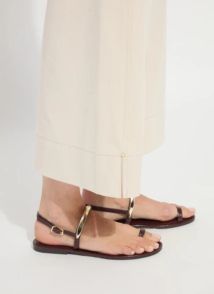Nylah Detail Wide Leg Crop - Madison's Niche