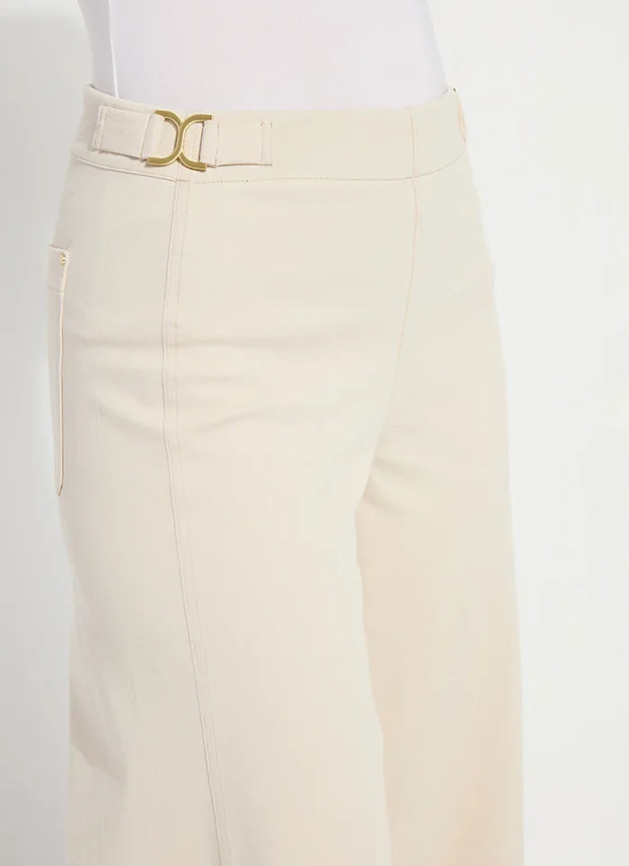 Nylah Detail Wide Leg Crop - Madison's Niche