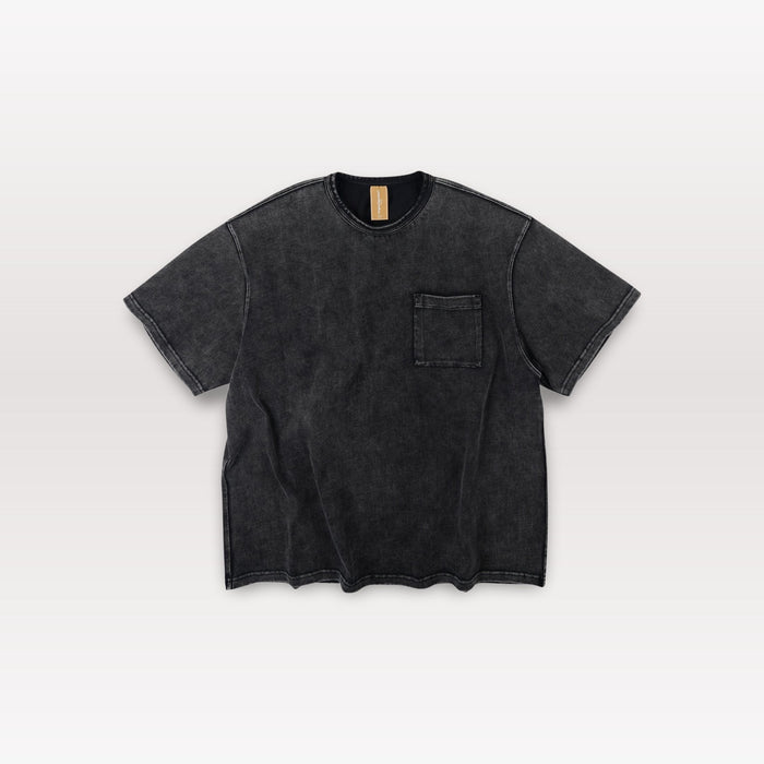 OG Stone Washed Pocket Tee - Black