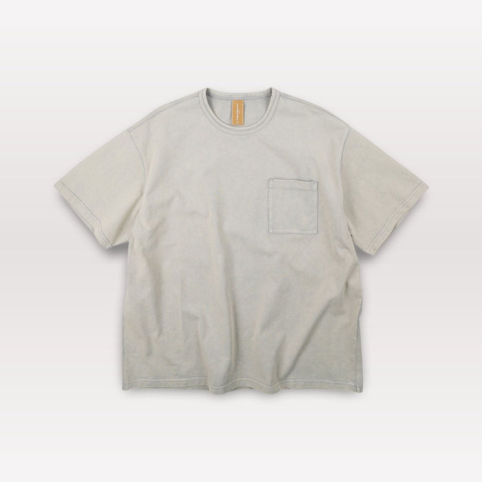 OG Stone Washed Pocket Tee - Light Gray