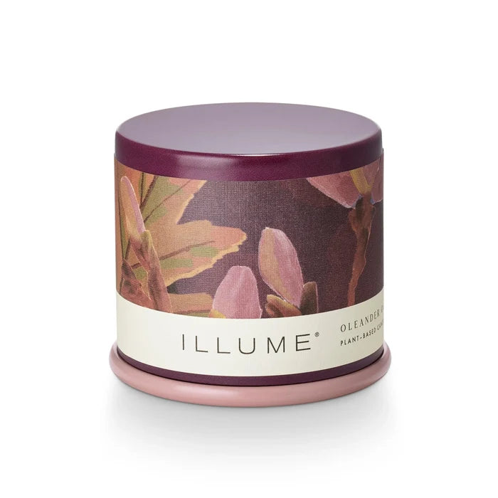 Oleander Oak Demi Vanity Tin Candle - Madison's Niche