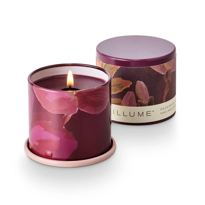 Oleander Oak Demi Vanity Tin Candle - Madison's Niche