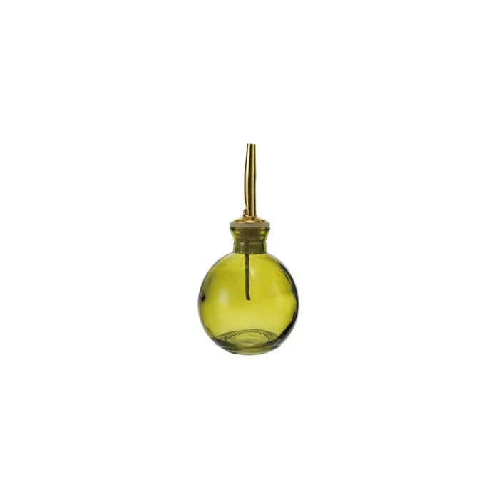 Olive Glass 4oz Bitters Bottle - Madison's Niche