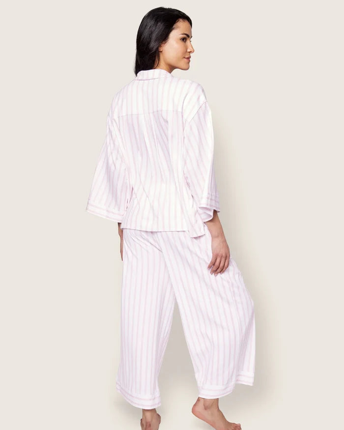 Olivia Wide Leg in Pink Stripe - Madison's Niche