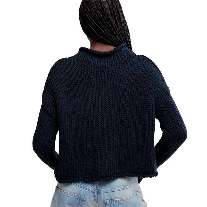 Opal Rollneck Sweater in Black