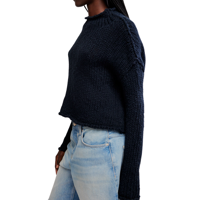 Opal Rollneck Sweater in Black