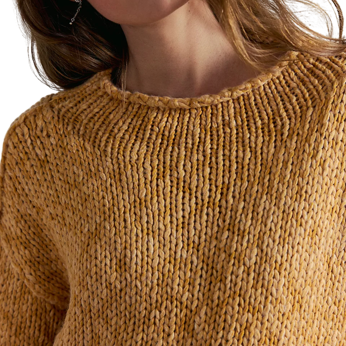 Opal Rollneck Sweater in Sweet Potatoes