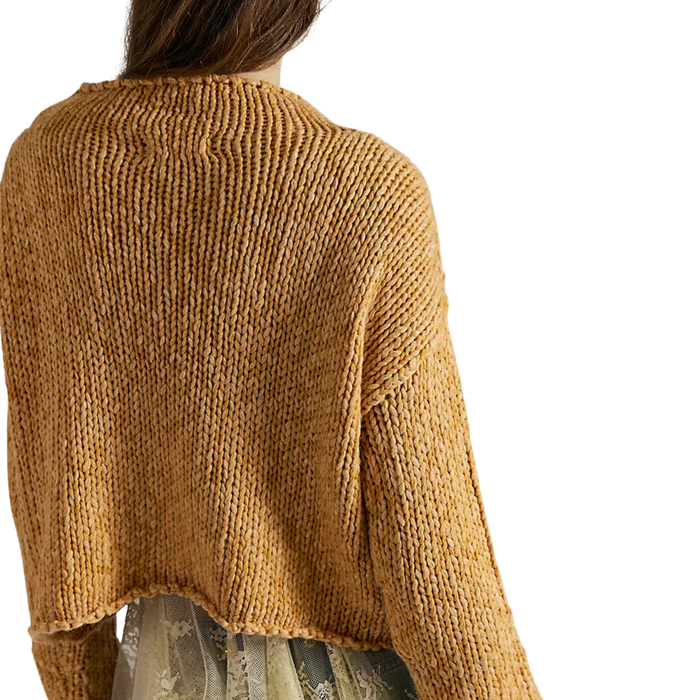 Opal Rollneck Sweater in Sweet Potatoes