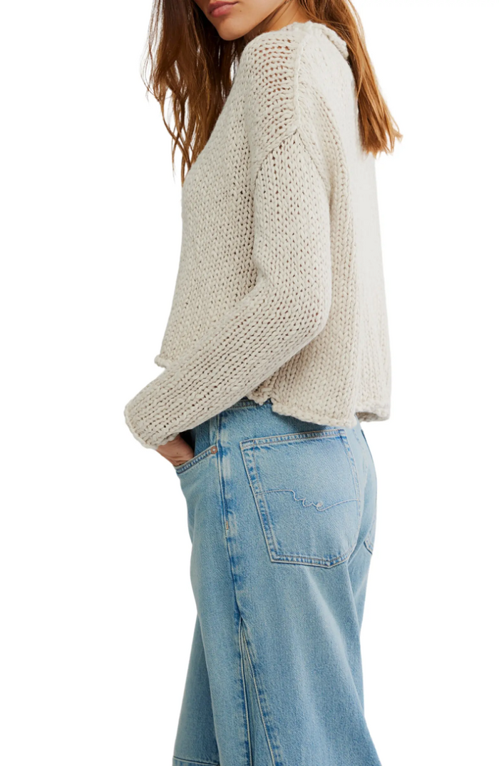 Opal Rollneck Sweater in Tea - Madison's Niche