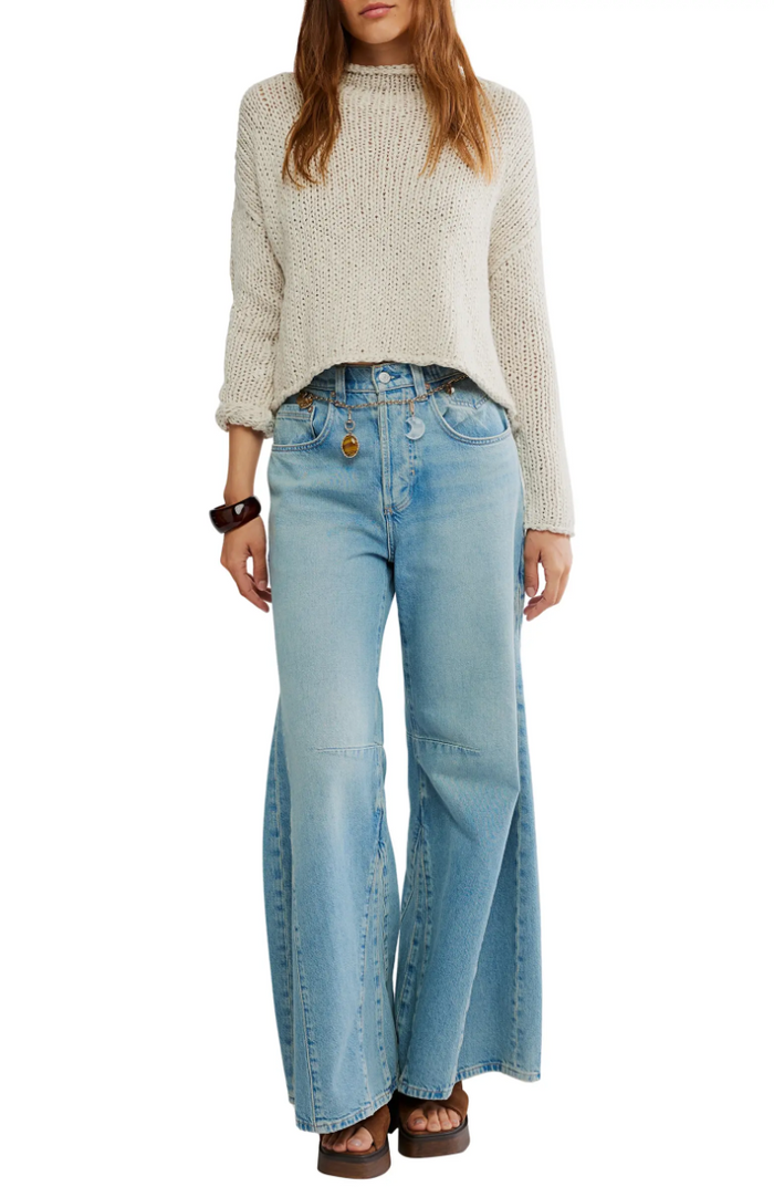Opal Rollneck Sweater in Tea - Madison's Niche