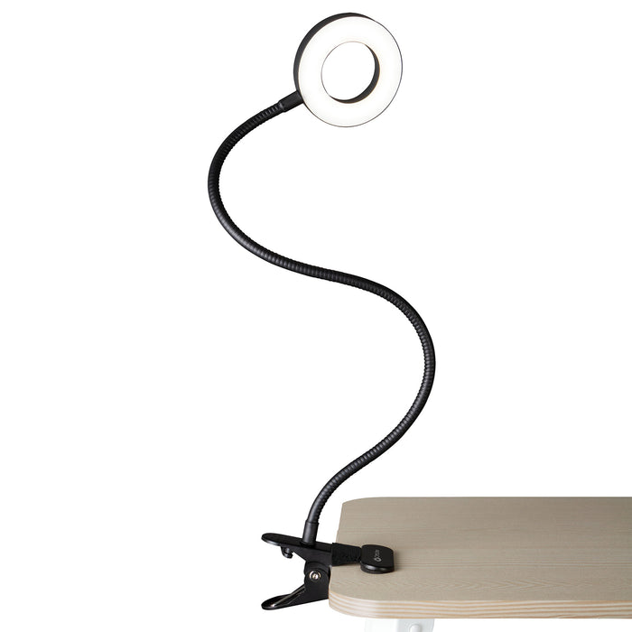 OttLite Dimmable Ring Light with Clip