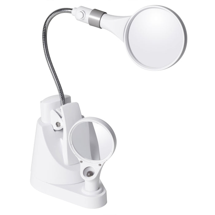 OttLite LED Clip & Freestanding Magnifier