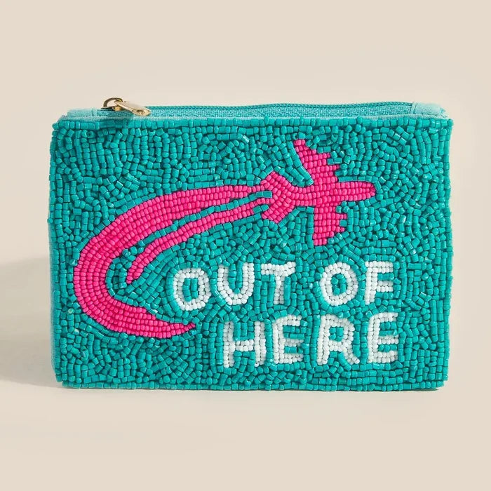 Out of Here Coin Purse - Madison's Niche