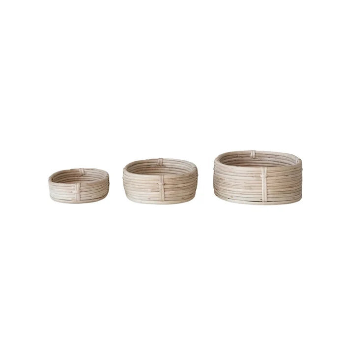 Oval Rattan Basket - Madison's Niche
