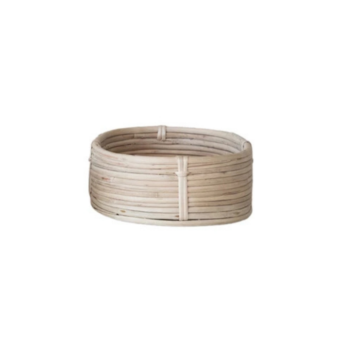 Oval Rattan Basket - Madison's Niche