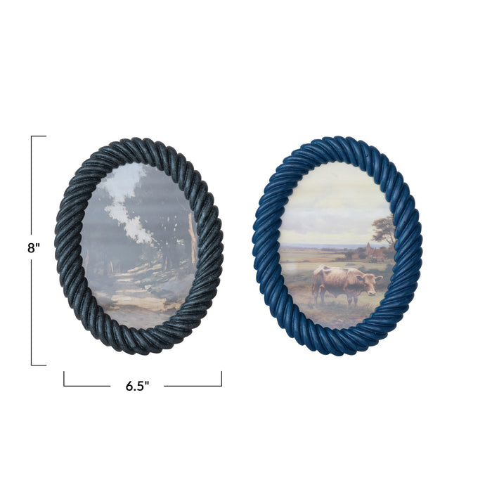 Oval Twisted 5x7 Frame - Madison's Niche