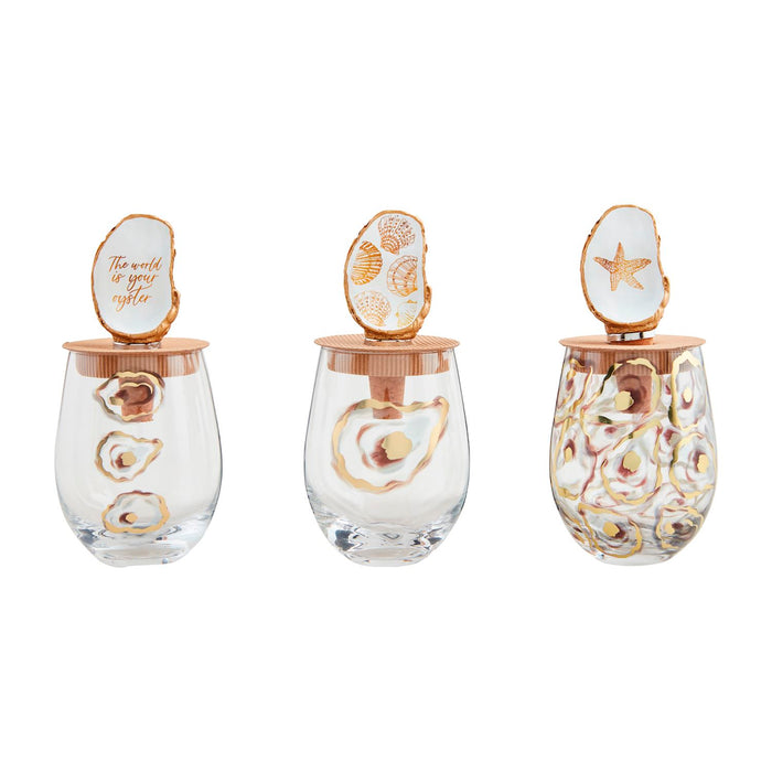 Oyster Glass Set - Madison's Niche