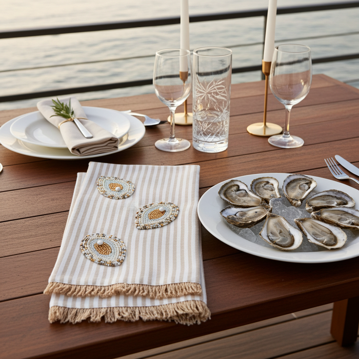 Oyster Towel - Madison's Niche