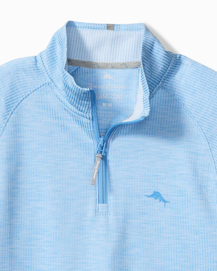 Palm Pro Half Zip in Blue Expanse - Madison's Niche