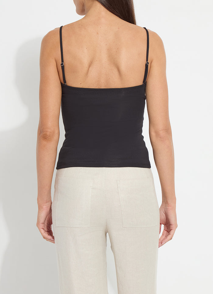 Paolina Bandeau Top in Black - Madison's Niche