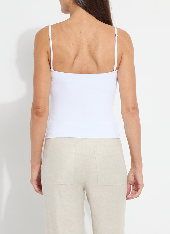 Paolina Bandeau Top in White - Madison's Niche